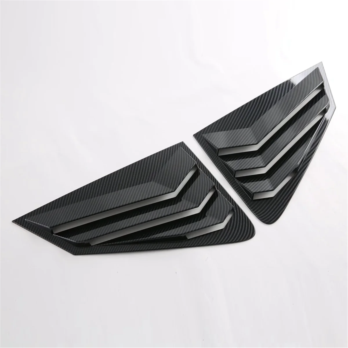 Rear Side Window Louvers Air Vent Scoop Shades Cover Blinds Trim for Toyota Yaris Cross 2023 2024 Southeast Asia Version