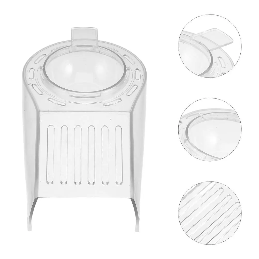 

2pcs Replacement Lid For Hot Air Popcorn Maker Universal Acrylic Cover With Viewing Window Heat-Resistant Lightweight Cap For