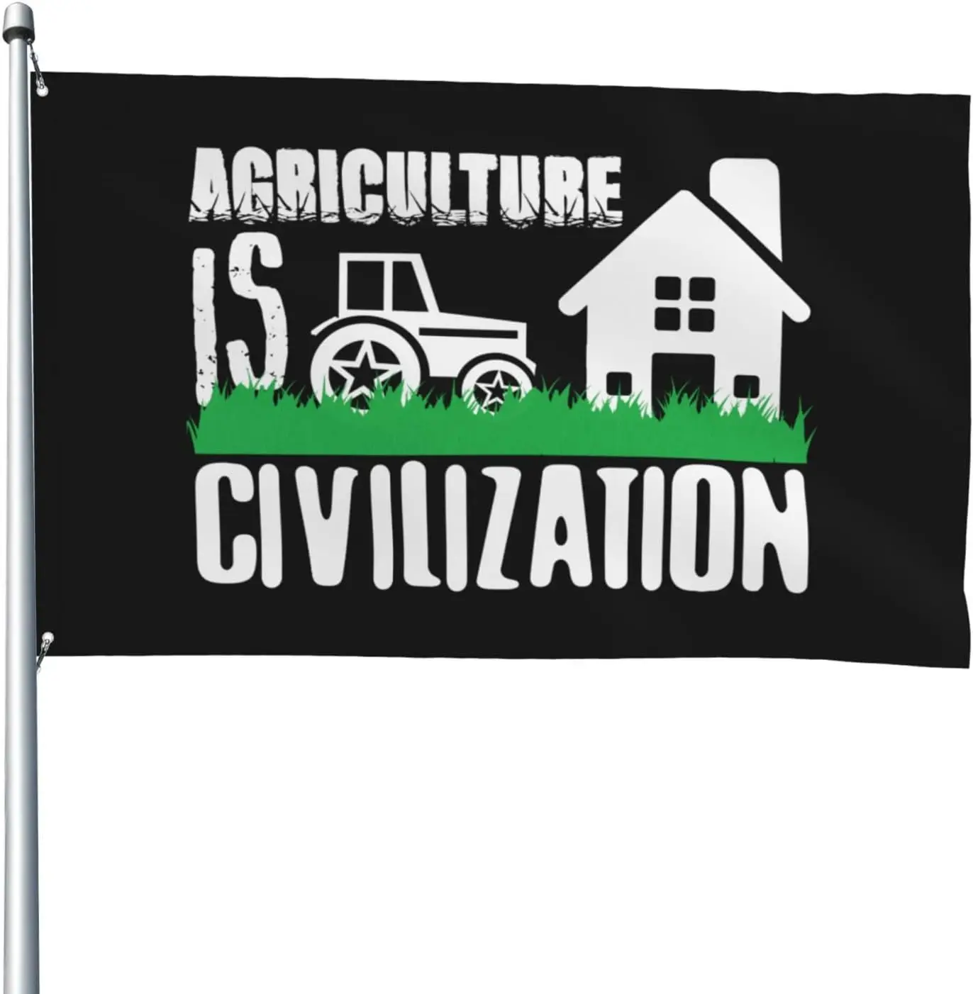 Flagicts 100% Polyester Farmer Agriculture Is Civilization Flags