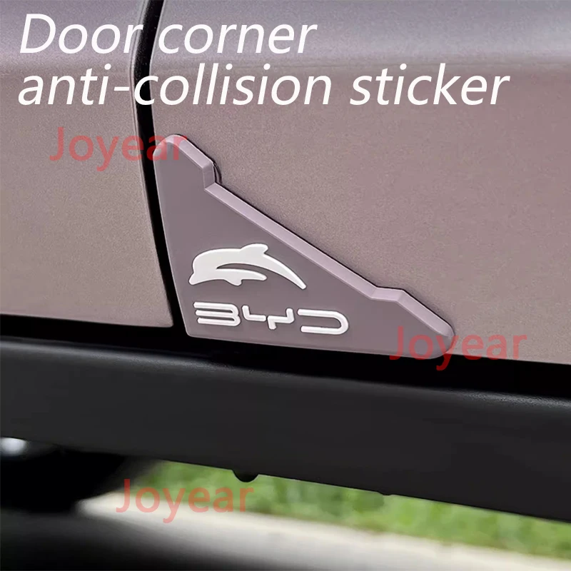 

For BYD Atto 2 Dolphin EV 2021 2022 Car Door Corne Anti-collision Stickers Anti-scratch Car Protective Midification Accessories