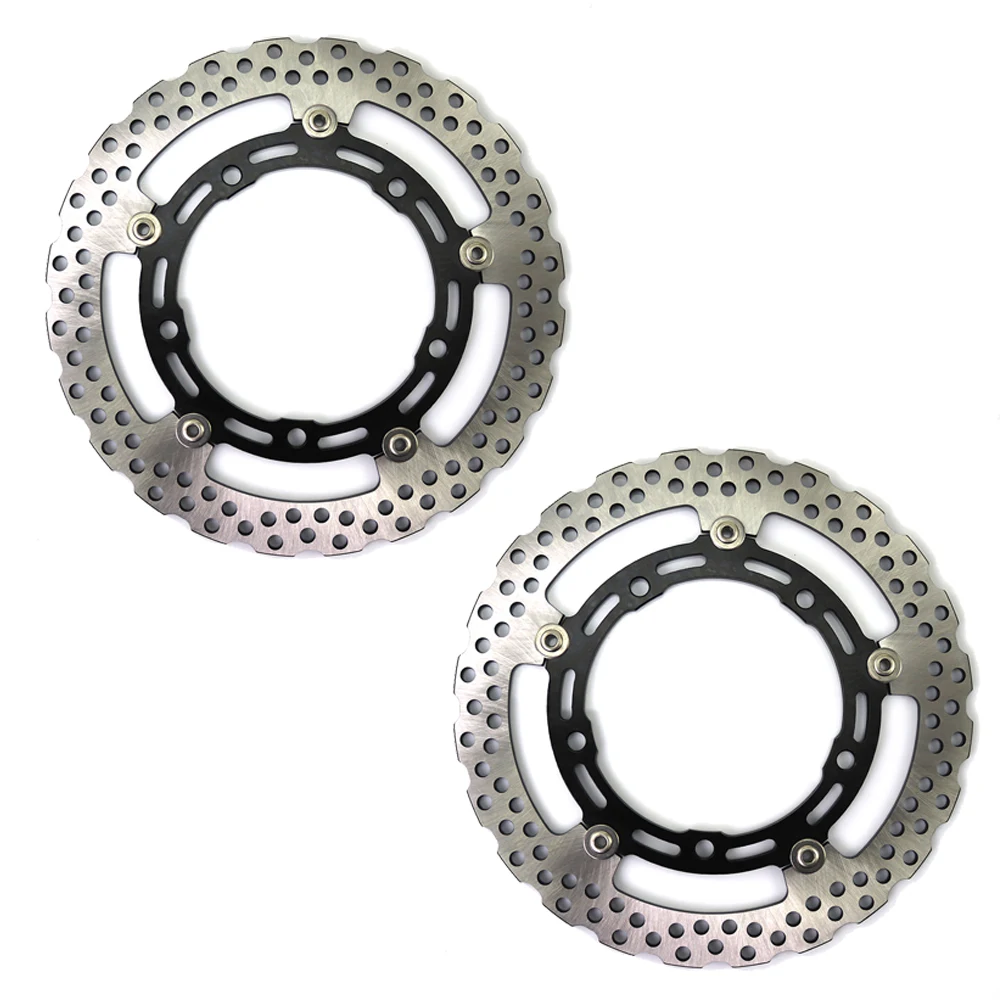 Motorcycle 300mm Front Brake Disc Rotors Fit For Kawasaki Ninja 650 ER-6F ER6F Z650 Z900 2017 2018 2019 2020 2021 2022