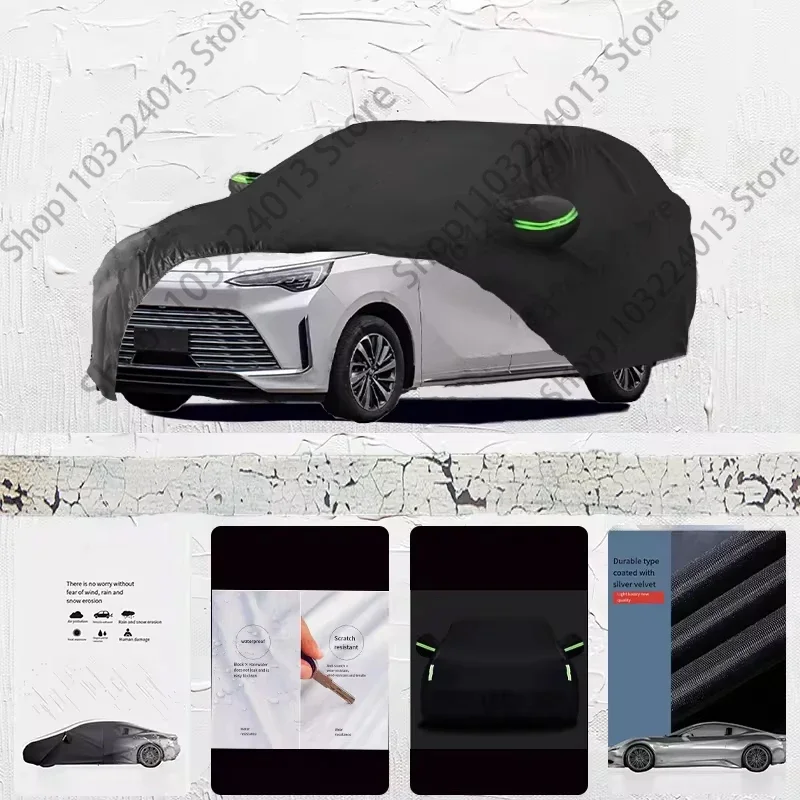 

For Buick Century Exterior Car Cover Outdoor Protection Full Car Covers Waterproof Sunshade Anti UV Snow Cover Car cover Black