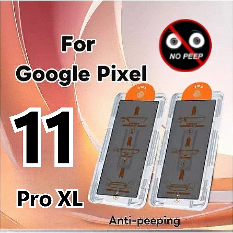 Google Pixel 9 Pro - 1/3PCS Privacy Tempered Glass Protector for