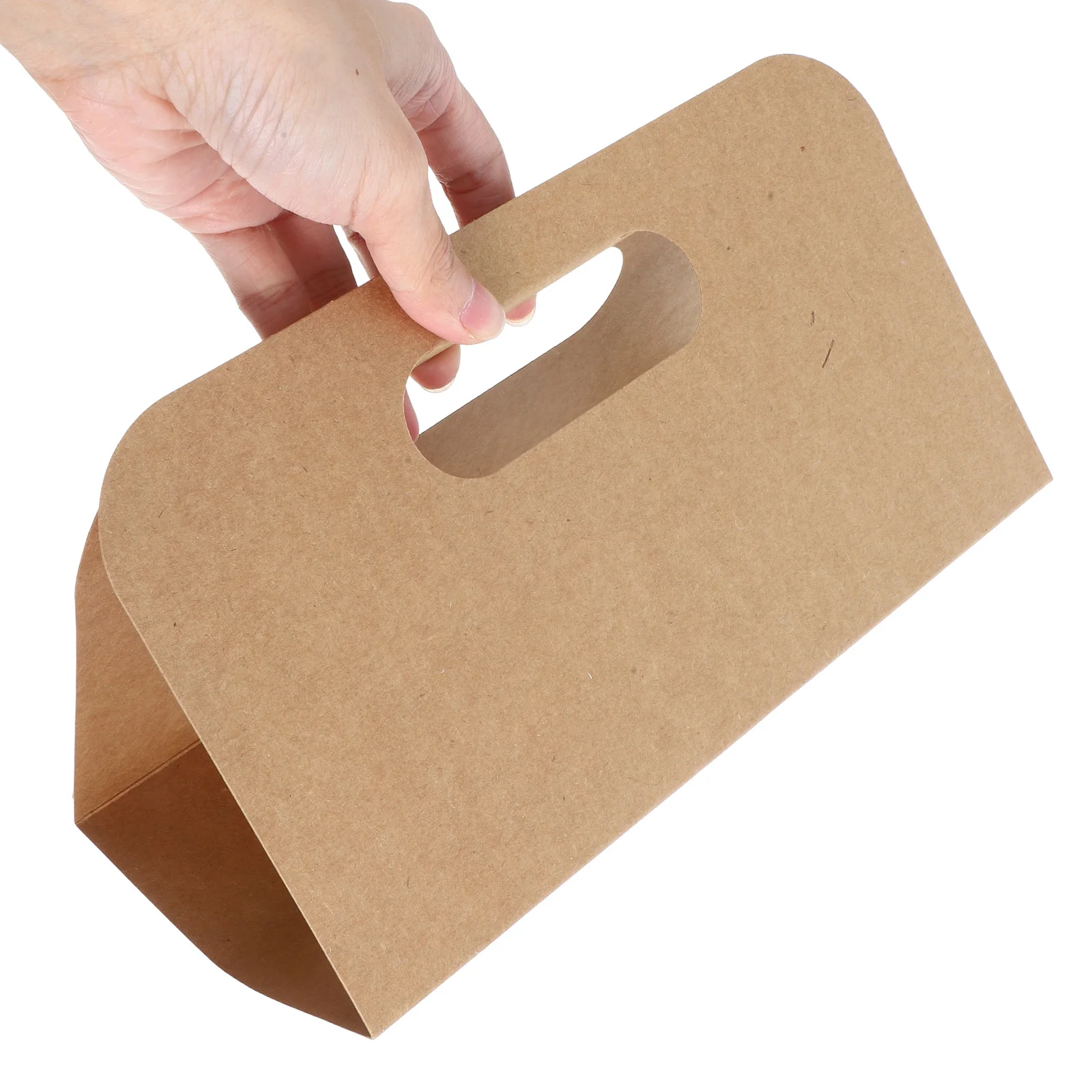 Soporte para bebidas portátil, portavasos plegable, compatibilidad para bebidas frías y calientes, papel para llevar, mango ligero, 10 Uds.