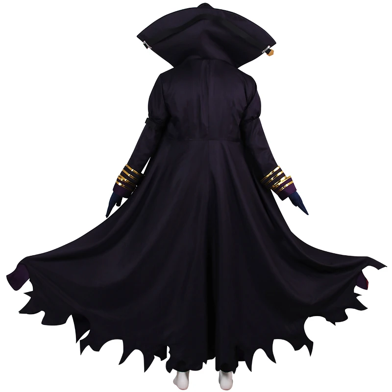 Anime The Eminence in Shadow Cosplay Cid Kagenou Costume Leader of Shadow Garden Halloween Fancy Outfit Cloak for Men Adult