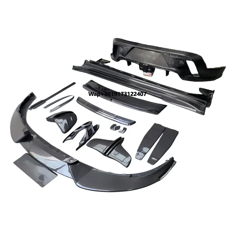 Suitable for Taycan Upgrade and Retrofit MSY Carbon Fiber Small Surround Complete Body Kit