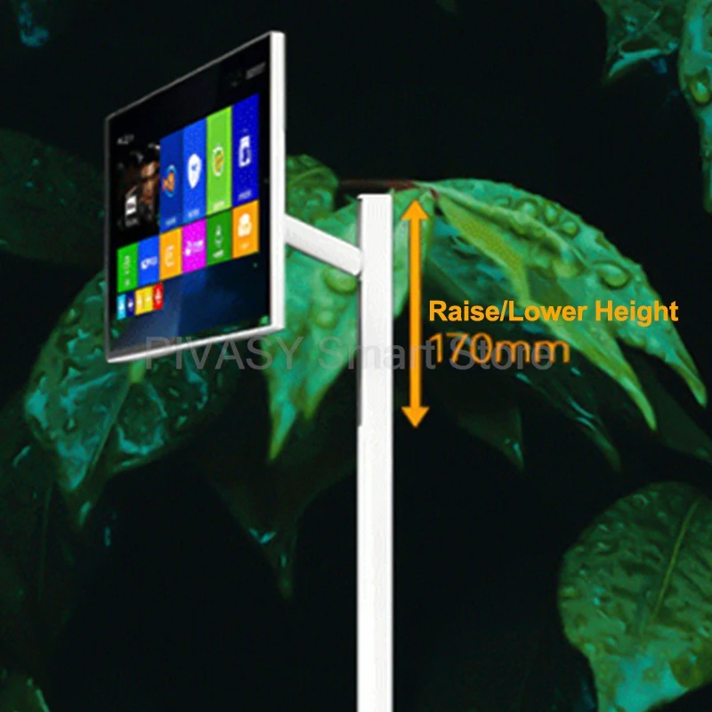 شاشة لمس ذكية تعمل بنظام أندرويد بقوة 27 بوصة تعمل بالبطارية في الهواء الطلق مع حامل تلفزيون 6G + 128G تلفزيون 4k لمنزل ألعاب الصالة الرياضية