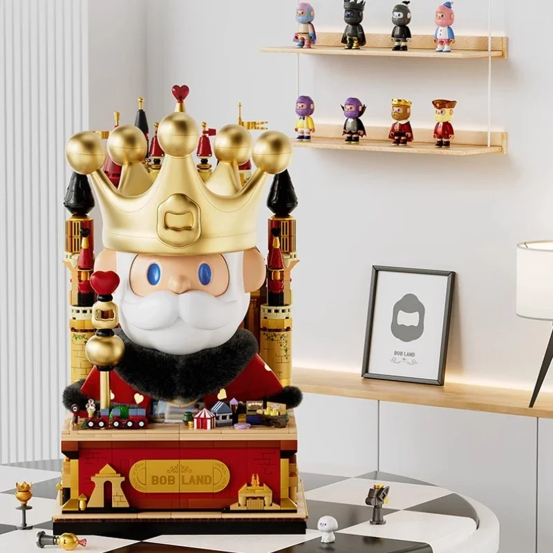 جديد AREAX طبعة محدودة يسعى Unicorn FARMERBOB King's كتلة كبيرة بنة تجميع نموذج هدية للأطفال