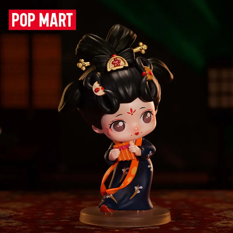 Ban Đầu POP MART Trung Quốc Cổ Đại Thời Nhà Đường Series Mù Hộp Đồ Chơi Mô Hình Bí Ẩn Hộp Anime Dễ Thương Hình Bất Ngờ Hộp Bé Gái quà Tặng