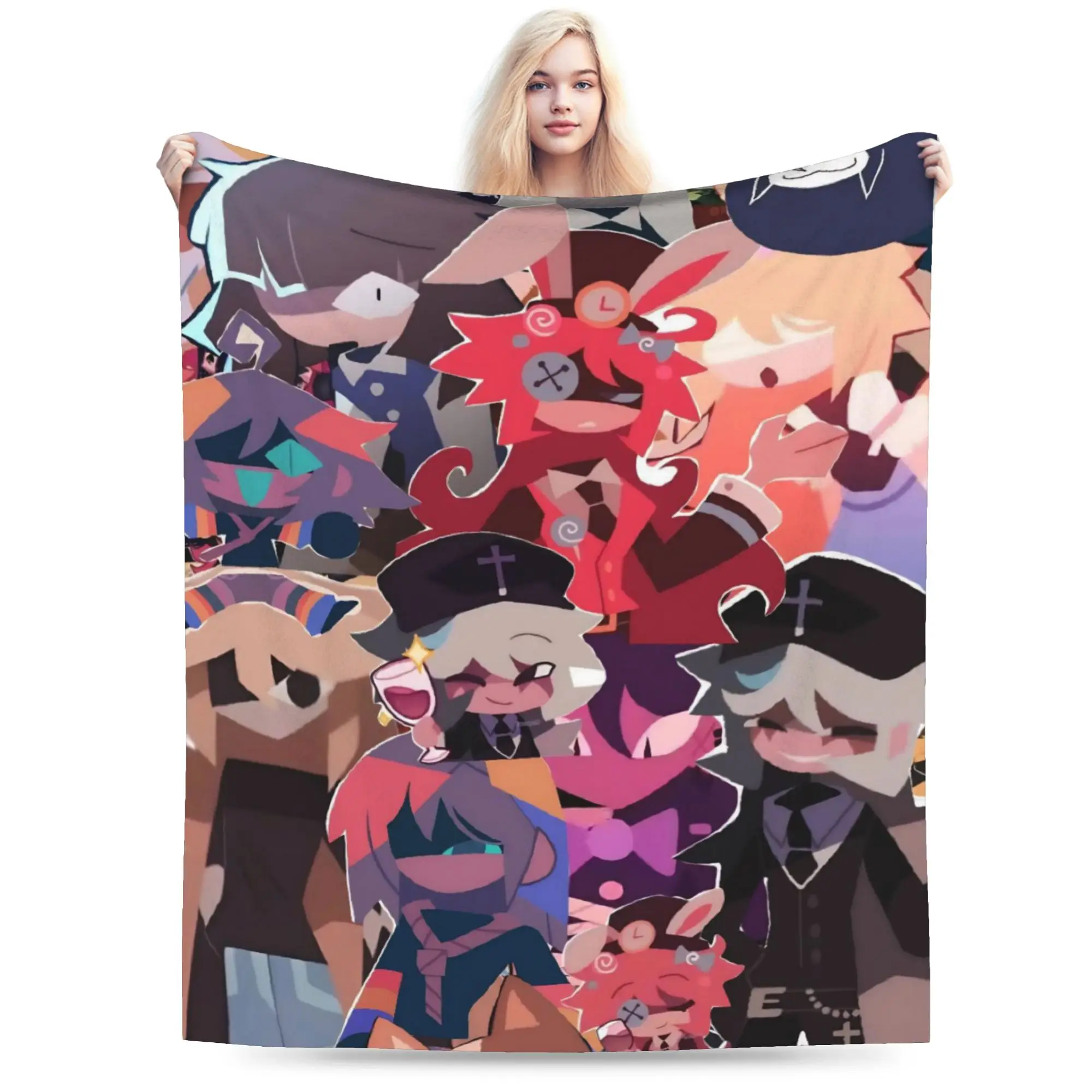 FPE Fundamental Paper Education Throw Blanket for Couch  Soft Fuzzy Plush Blanket 50x60 Inches Multiple Sizes Bedspreads