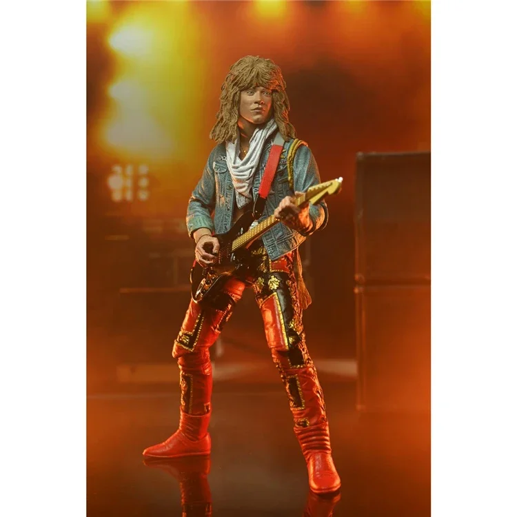 NECA 60779 Jon Bon Jovi Jon Bon Jovi 7-inch Genuine Laser Gold Label Toys Movable Action Figures Models Gifts Movies Anime