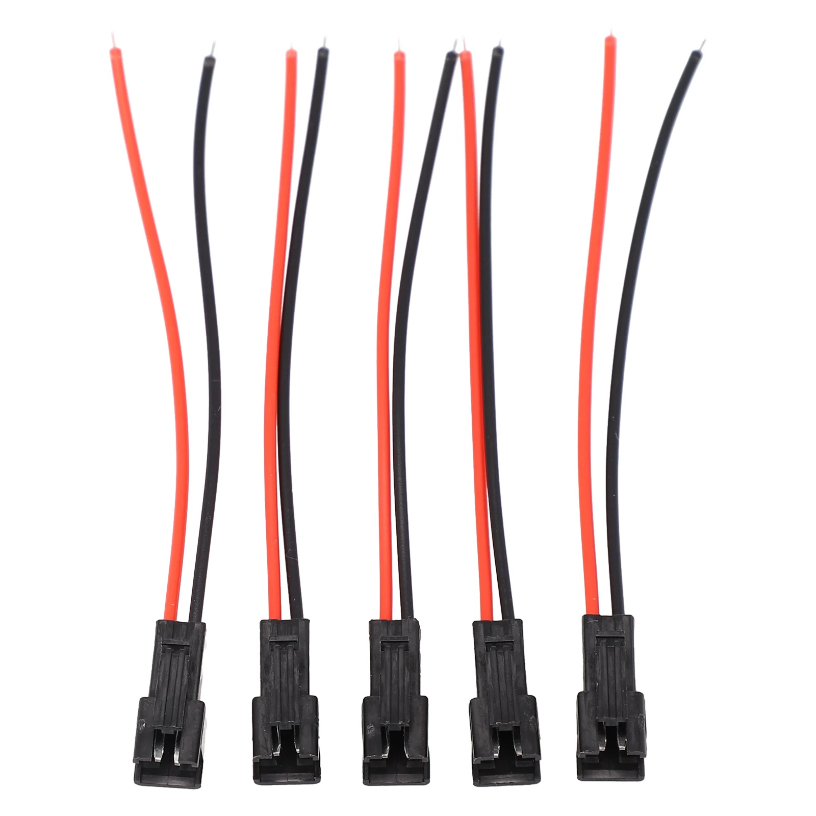 Conector macho fêmea terminal linha de conexão cabos de fio para driver de luz led conexão confiável 10 peças 2 pinos 2p