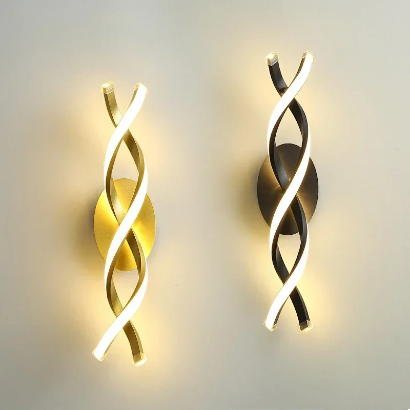 

Modern LED Wall Lamp for Bedroom Stairs Aisle Living Dining Room Creative Design Wall Sconce Home Decor Lighting Fixture Luster