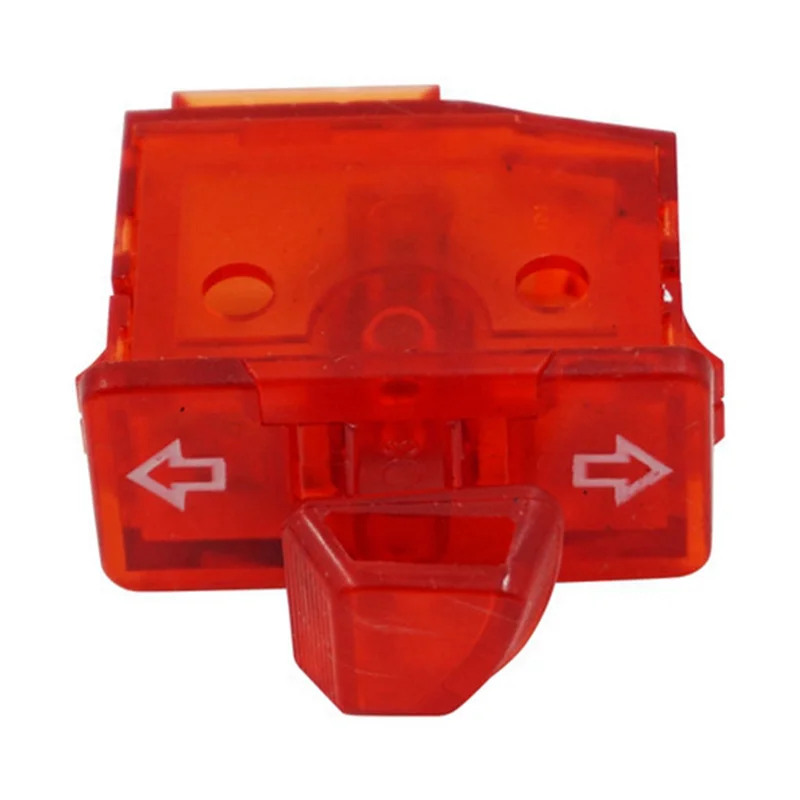 GY6 용 모페드 스쿠터 스위치 버튼 50Cc 125Cc 150Cc ATV 모페드 스쿠터 오토바이 경적 조광기 회전 스위치 빨간색