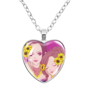 Anime Glass Heart Halskette für Frauen ai yazawa osaki nana, handgefertigte kreative Juwelen DIY, Geburtstagsgeschenk Hauptverkaufskette Nana Osaki - №1