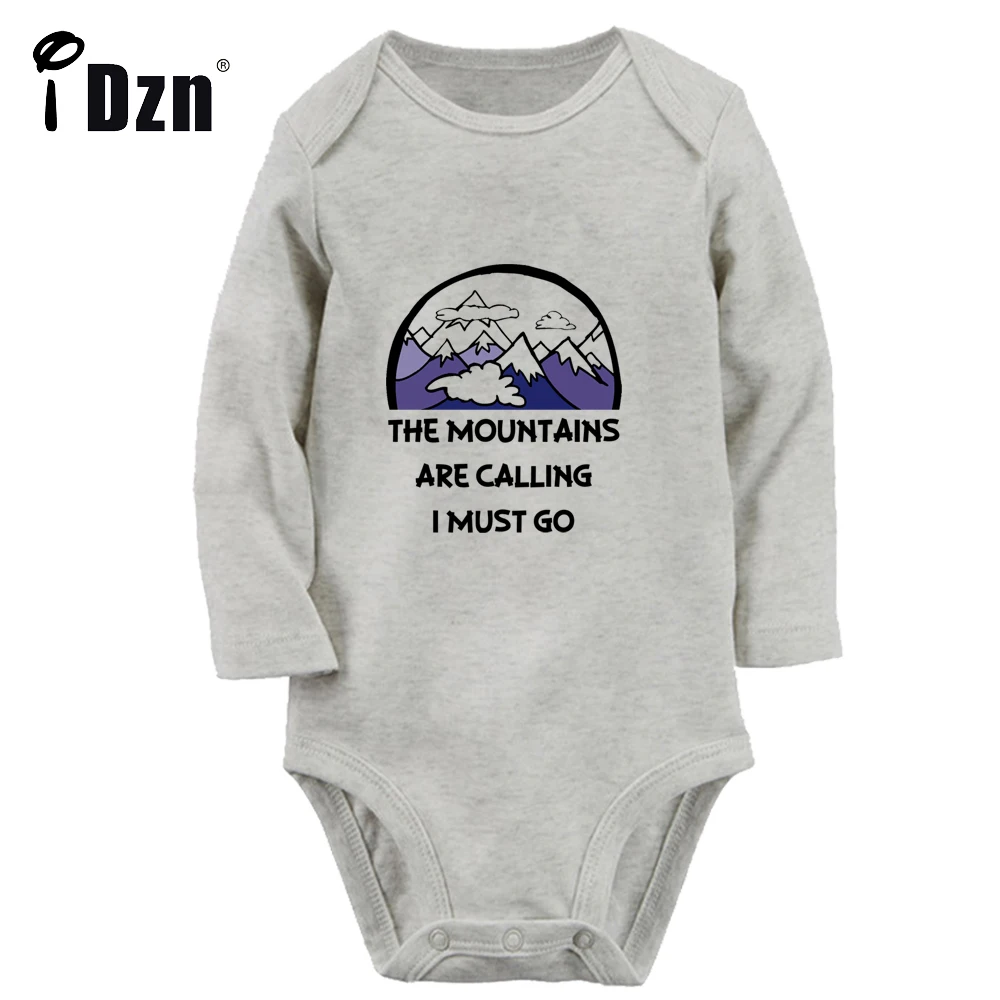 

The Mountains are Calling And I Must Go Tax Deduction Funny Printed Jumpsuit Cute Baby Boys Rompers Baby Girls Bodysuit Clothes