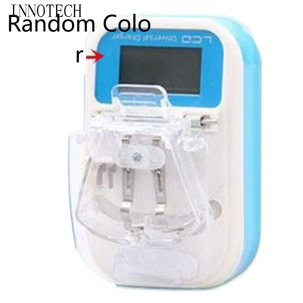 LCD Display Universal Battery Charger Charging Adapter US Plug Mobile Battery Charger Universal High Quality Digital Camera