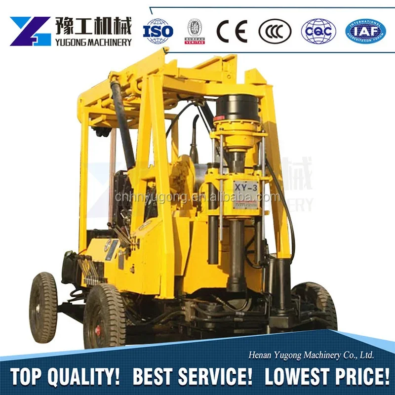 Underground Hydraulic Crawler DTH Borehole Rock Water Well Drilling Rig Machine Price in Pakistan