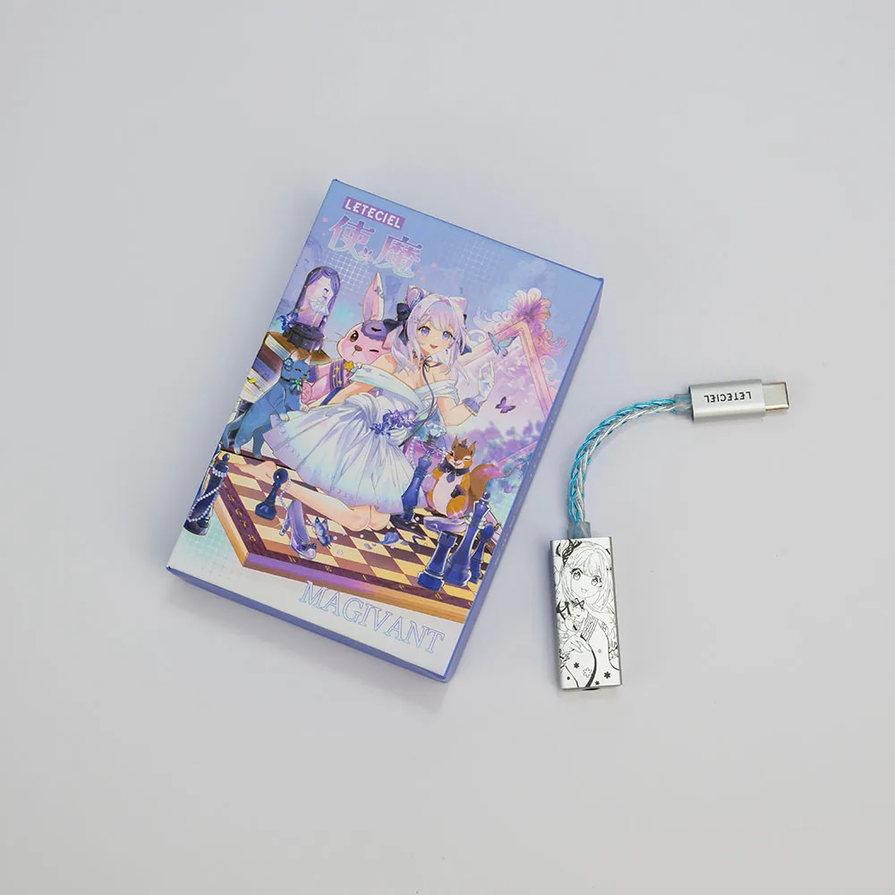 LETECIEL MAGIVANT 3.5 مللي متر واجهة إخراج سماعة الرأس العنصر الثانوي المحمولة HIFI فك مضخم ضوت سماعات الأذن DAC