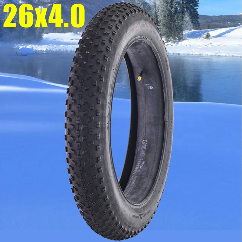 CHAOYANG 26x4.0 Fat Tire Anti-slip/Half Bald 26 Inch Beach