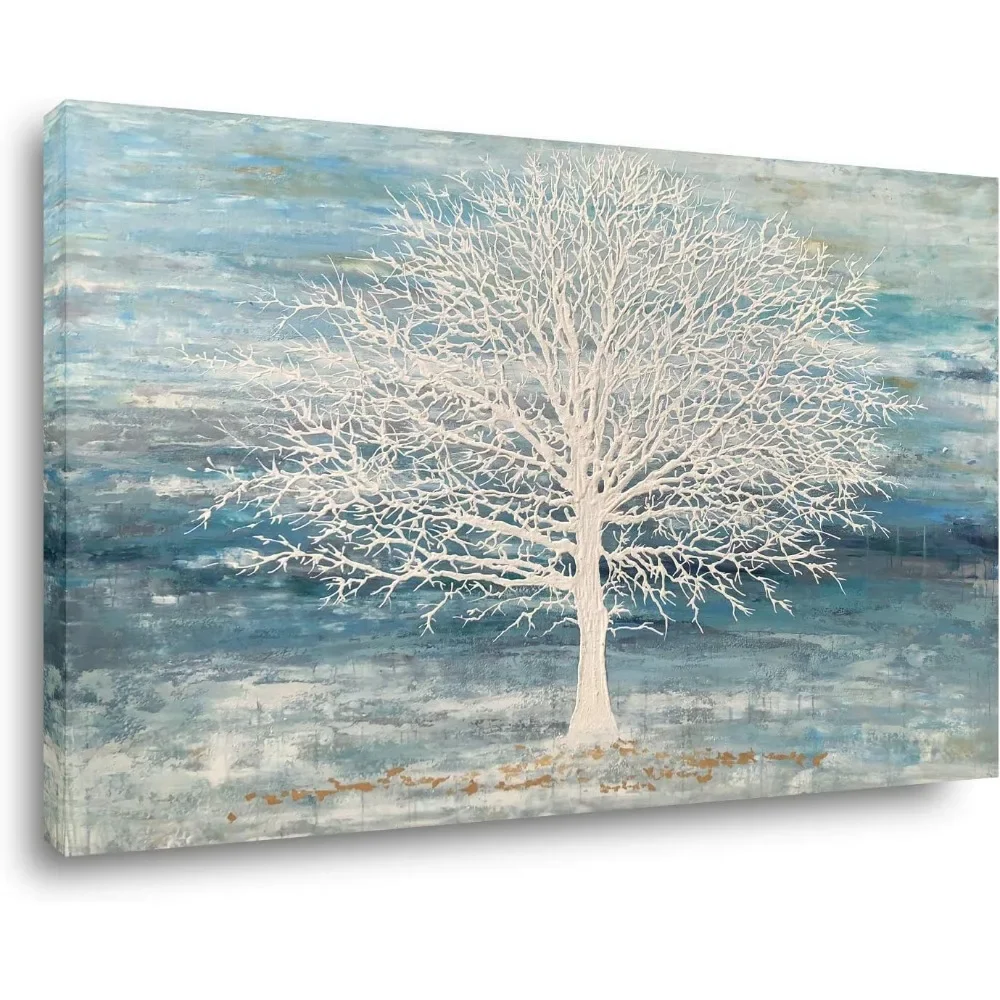 

Decorative Paintings Abstract Landscape Canvas Art Modern Painting Wall Decoration Nature Trees Printed Art Home Decor Garden