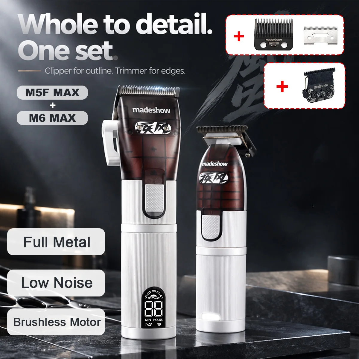 madeshow-m5f-max-m6-max-kit-de-machines-de-coupe-professionnelles-pour-barbiers-moteur-sans-balais-faible-bruit-machine-de-finition-entierement-en-metal-pour-hommes