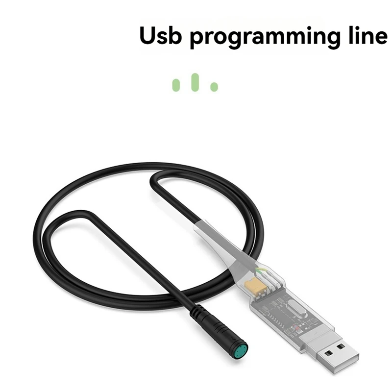 OTG-USB USB Programing Cables For Bafang Mid Drive Kit BBS01 BBS02B BBSHD To Changes PAS Speed Parameters