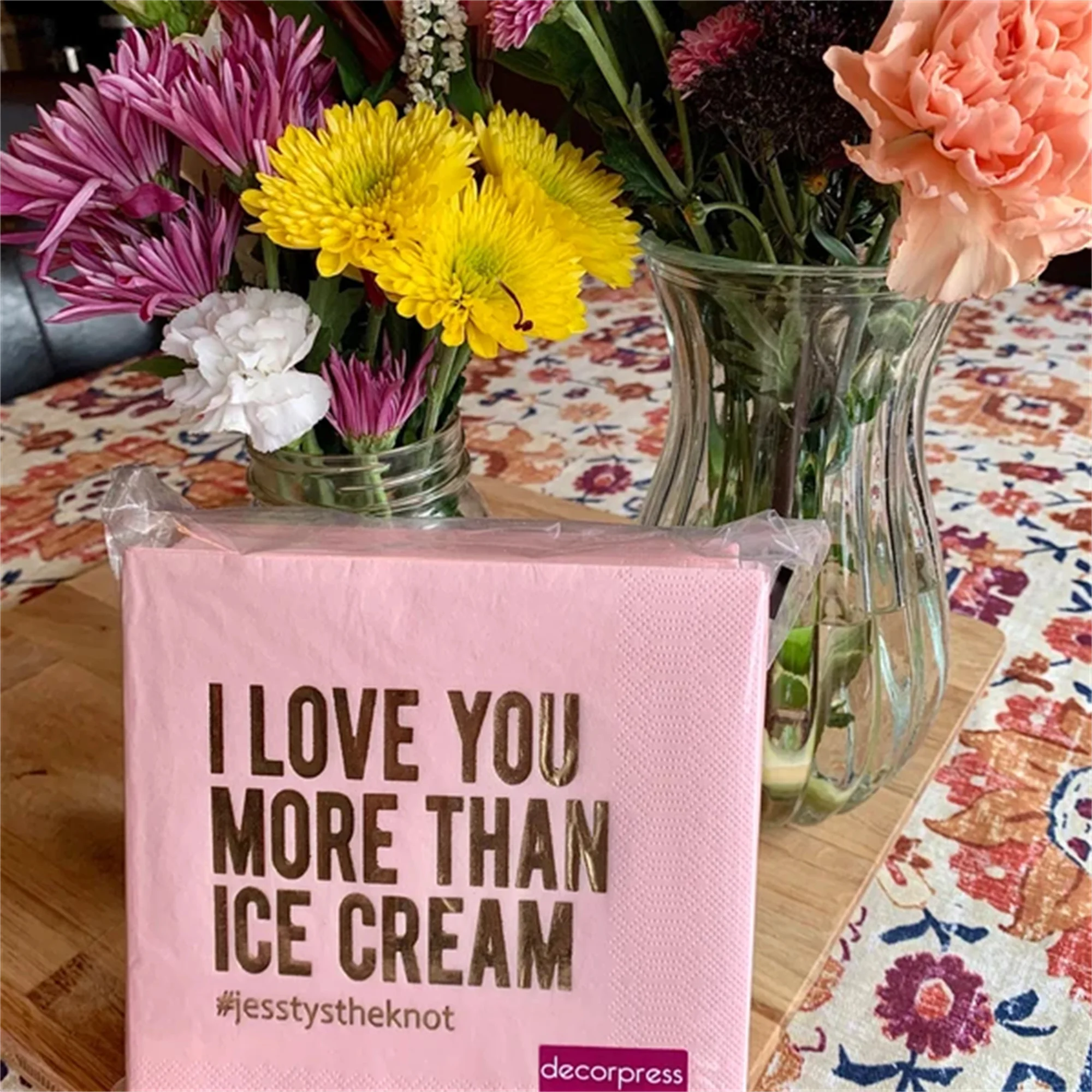 50pcs Personalized Napkins, Drunk in love, Custom Napkins, Wedding Napkins, Monogramed Napkins, cocktail napkins