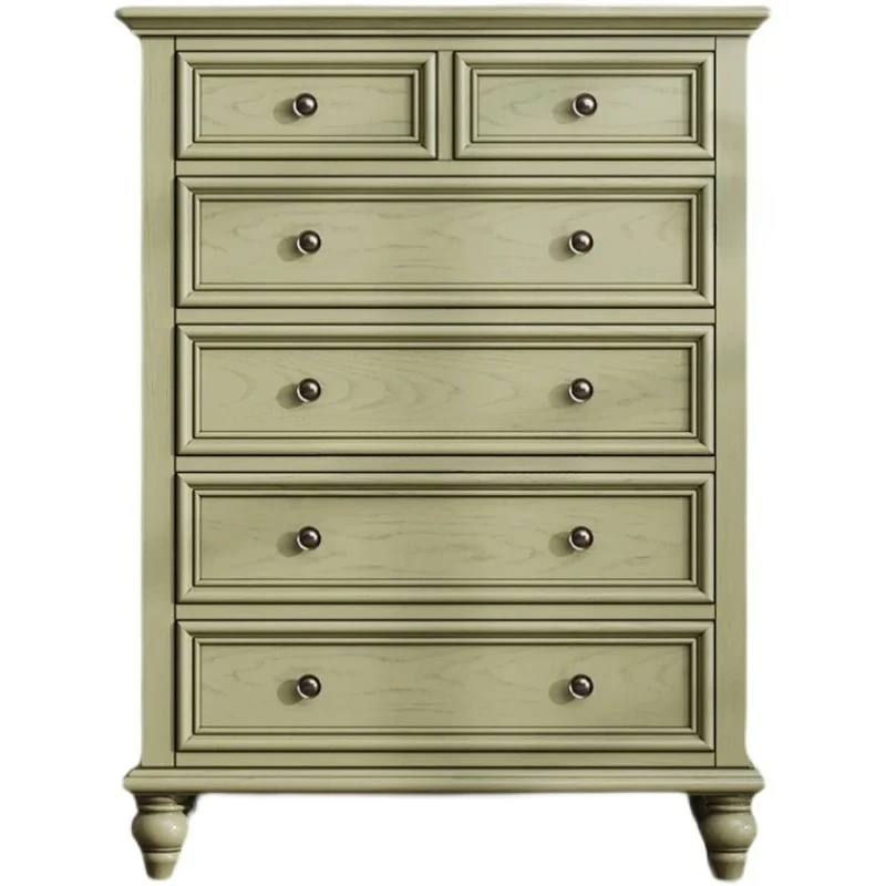 

Американский ретро-комод из цельного дерева, бытовой шкаф для хранения вещей, входной шкаф для гостиной