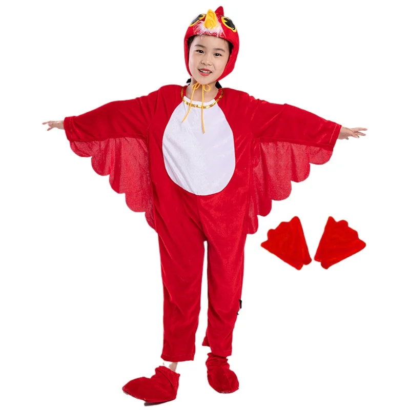 New children's Halloween animal show show costumes Owl Eagle Crow parrot Flamingos orioles bird birds men and women