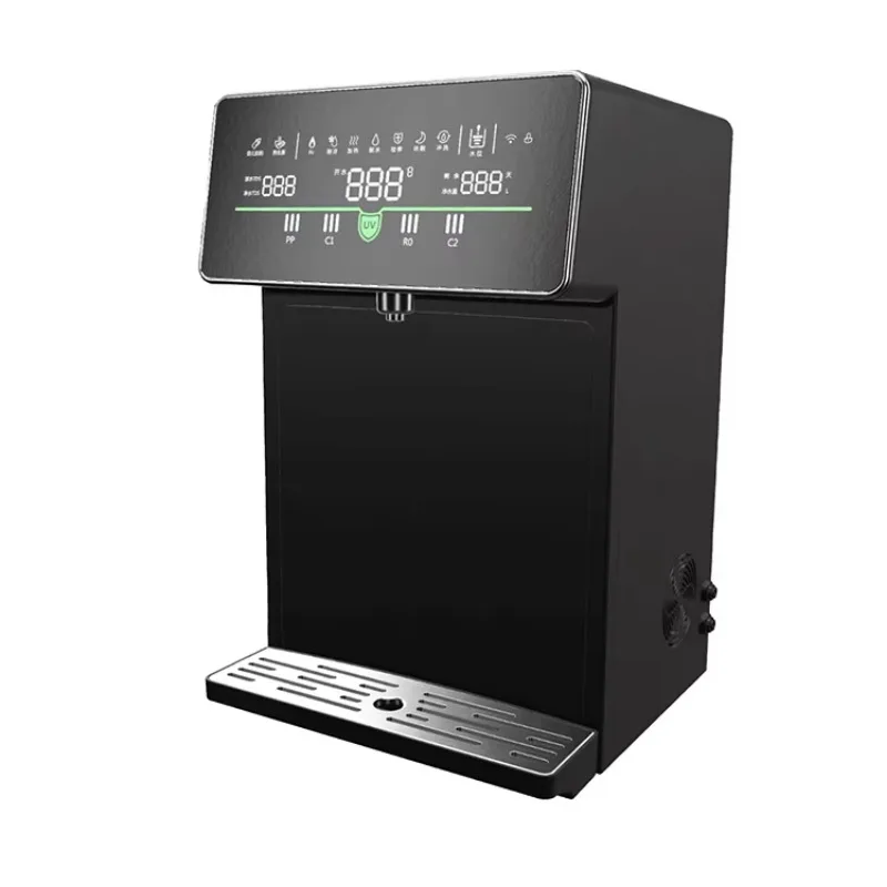 Countertop RO Water Purifier Heating Integrated Machine - Large Screen Instant Hot Water Dispenser For Kitchen