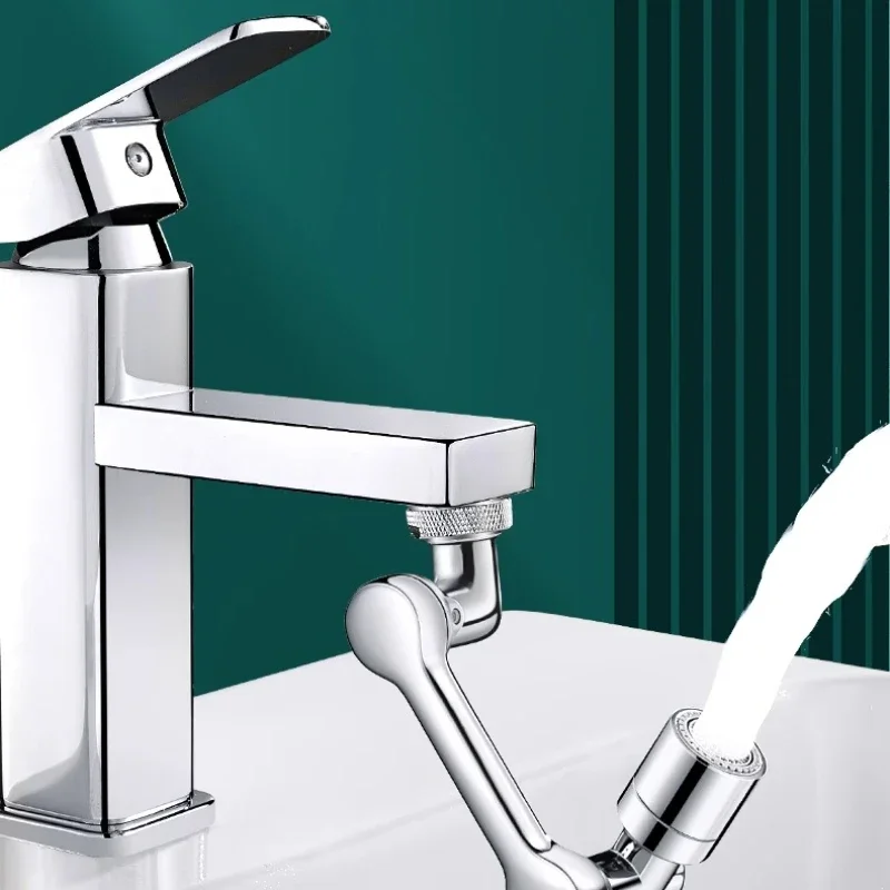 ZEXEF مهوية صنبور تمديد متعددة الوظائف قابلة للدوران 1080 ° ذراع آلي دوار لتصفية المياه بالوعة مياه الحنفية الفوارة تناسب #4