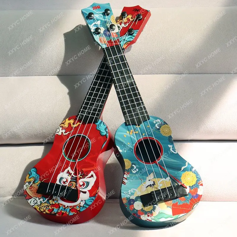 Children's Guitar Ukulele Toys Boys and Girls Music Can Be Played