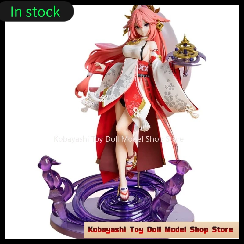 

Original G-I Yae Miko 1/7 Figure 24CM Anime Game Lady Guuji of The Grand Narukami Shrine Toy Character PVC Gift