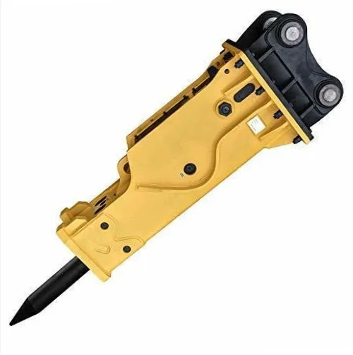 

Mini Rock Hammer HS1550 Hydraulic Jack Rock Breaker For Excavator Backhoe Loader Use