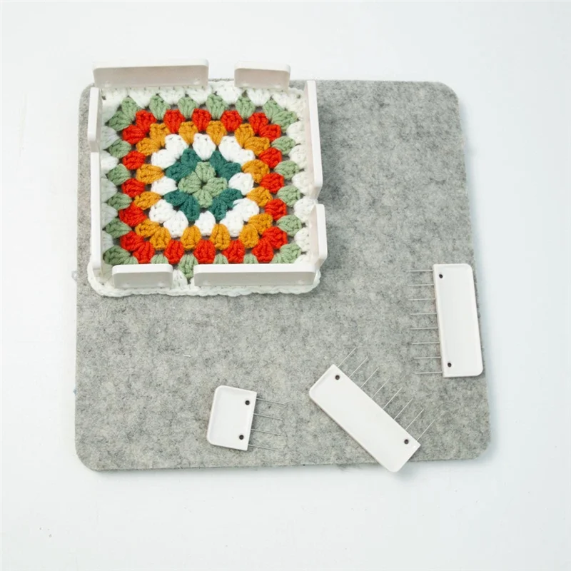 A95I-25 Buah Sisir Pemblokir Rajut Baja Tahan Karat & 100 Buah Set Rajut Jahit Renda Rajut Pemblokir Pin