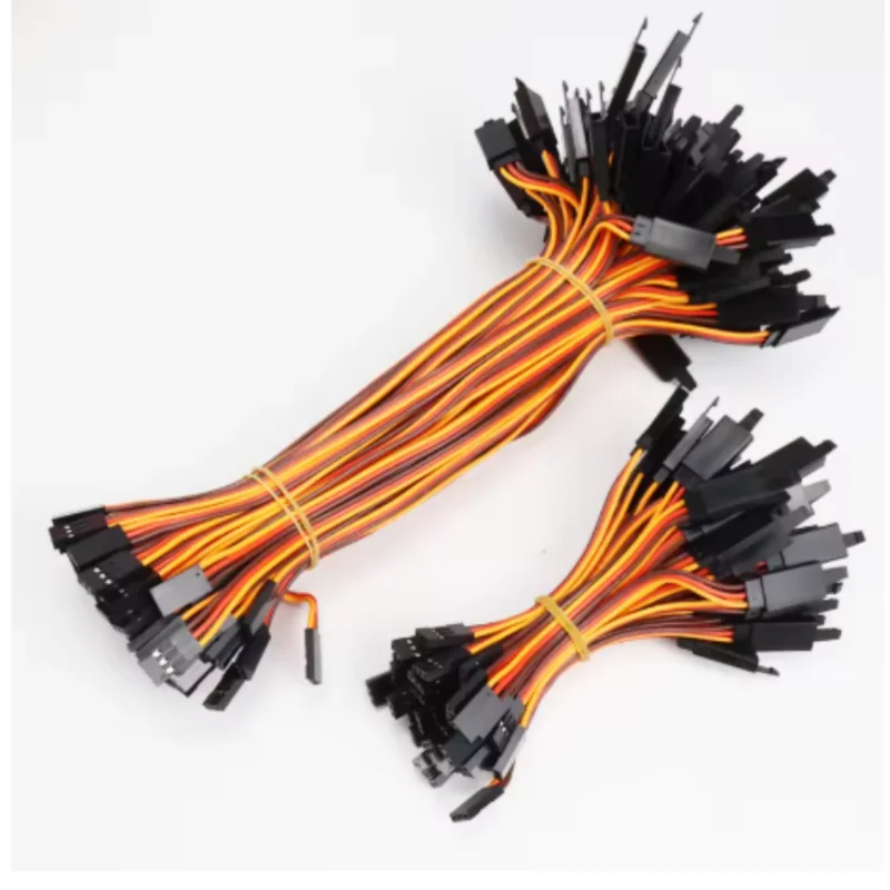 60-Core Servo Line Servo Extension Line for Anti-Loose Buckle Servo, Flight Control Line, Male and Female Connection Line
