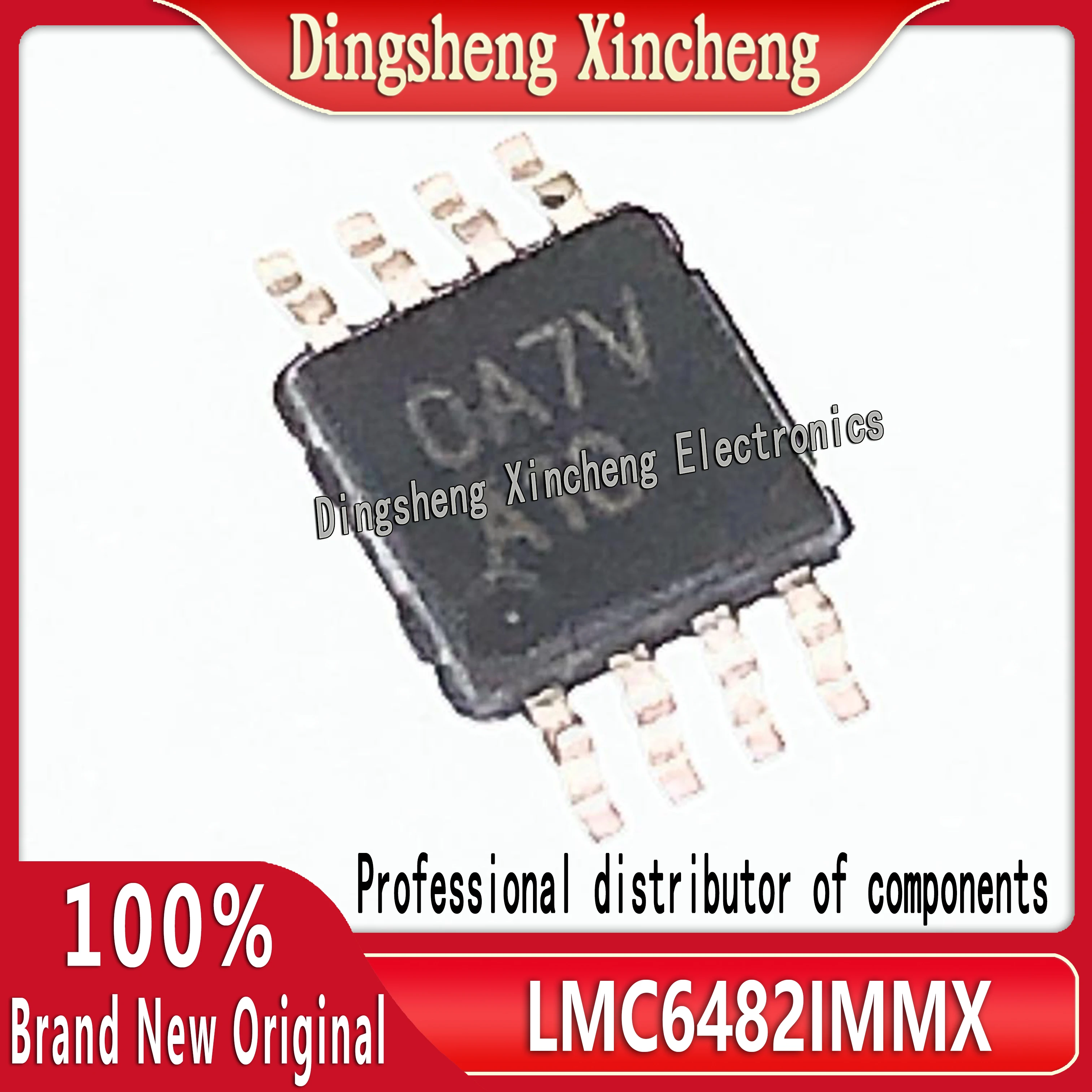 New original LMC6482IMM LMC6482IMMX screen printed A10 operational amplifier MSOP8