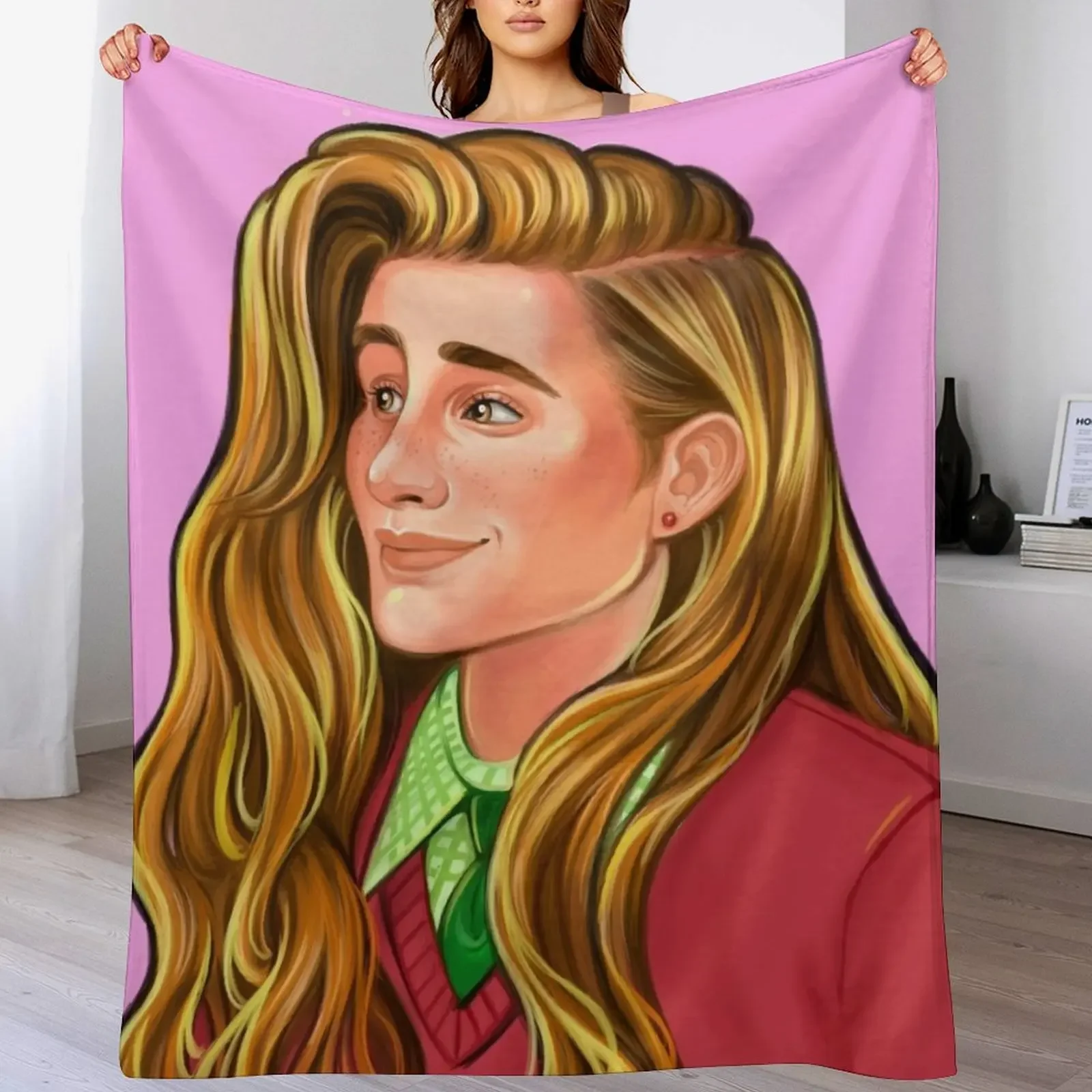 

Elliot Stardew Valley Bachelor Throw Blanket Personalized Gift Bed Fashionable Beach Thin Blankets