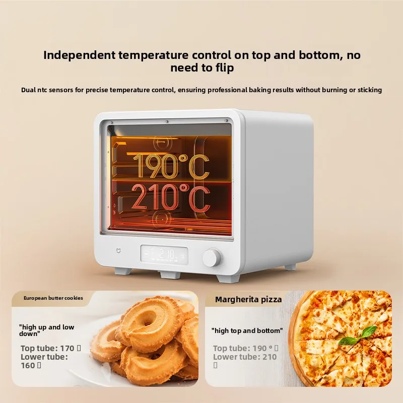 

40L Smart Electric Oven for Home Use, Multifunctional, Large Capacity Baking Ovens