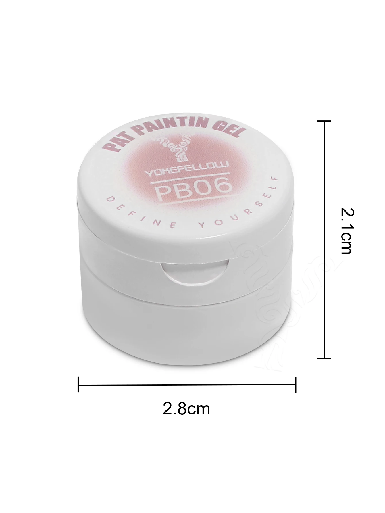 الأصلي YOKEFELLOW TPO هيما الحرة بات الطباعة هلام طلاء الأظافر 6 ألوان الربت هلام أومبير الفرنسية مسمار وسادة بات التدرج هلام #6