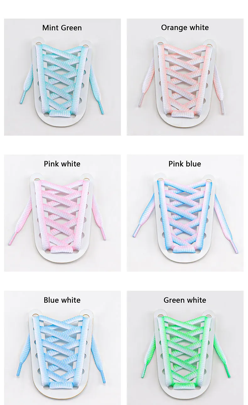 Metallic Shiny Gold Silver Shoelace Glitter White Shoelaces 1.2cm Width Shoe Laces Colorful Bright Silk Casual Laces for Sneaker