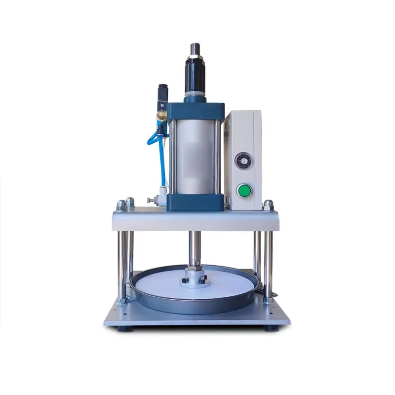 

22/25/30cm Pneumatic Pizza Dough Pressing Machine Pizza Dough Flattening Press Machine Multifunctional Pita Bread Presser Machin
