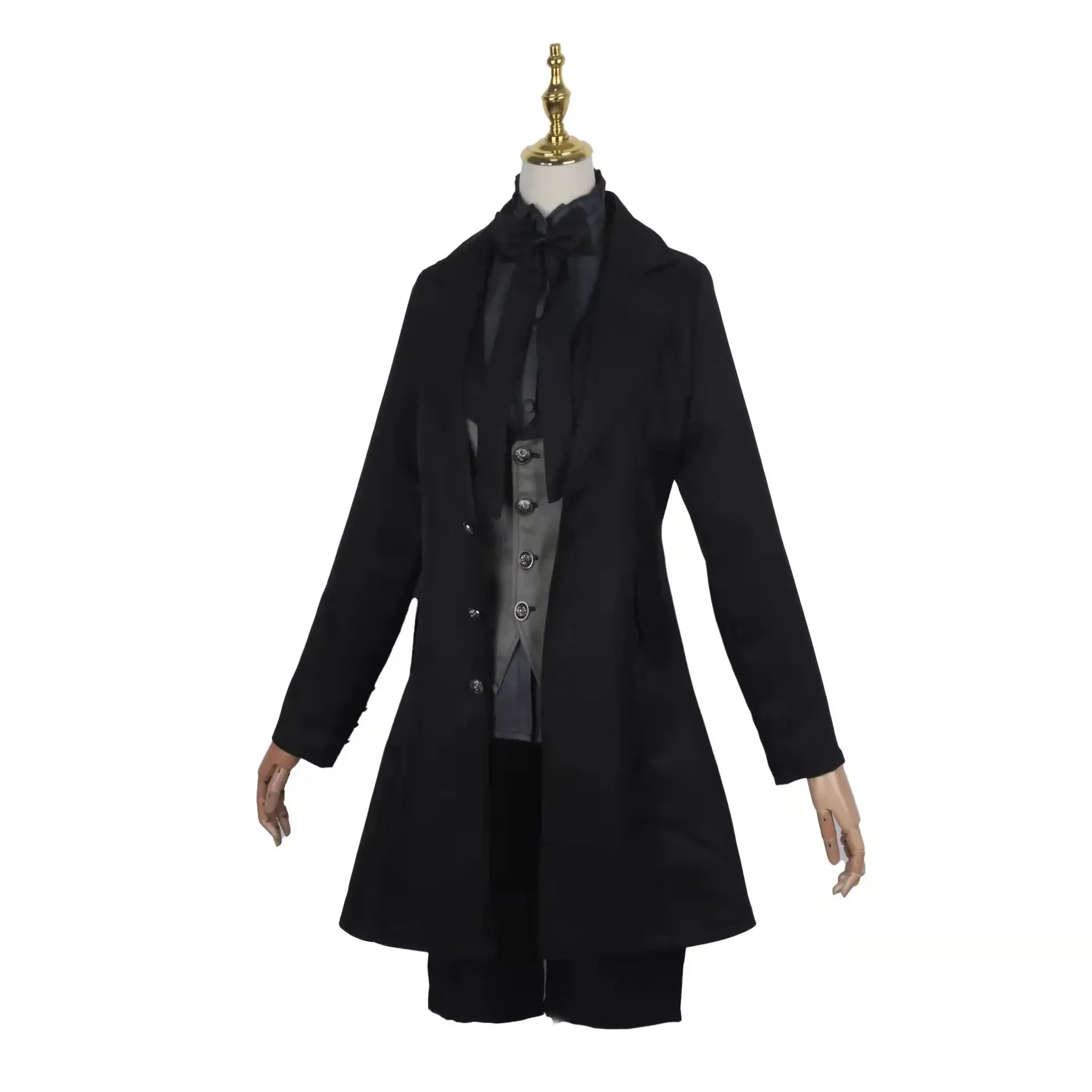 Anime Black Butler Death Shinigami Grell Sutcliff Cosplay Red Uniform Outfit