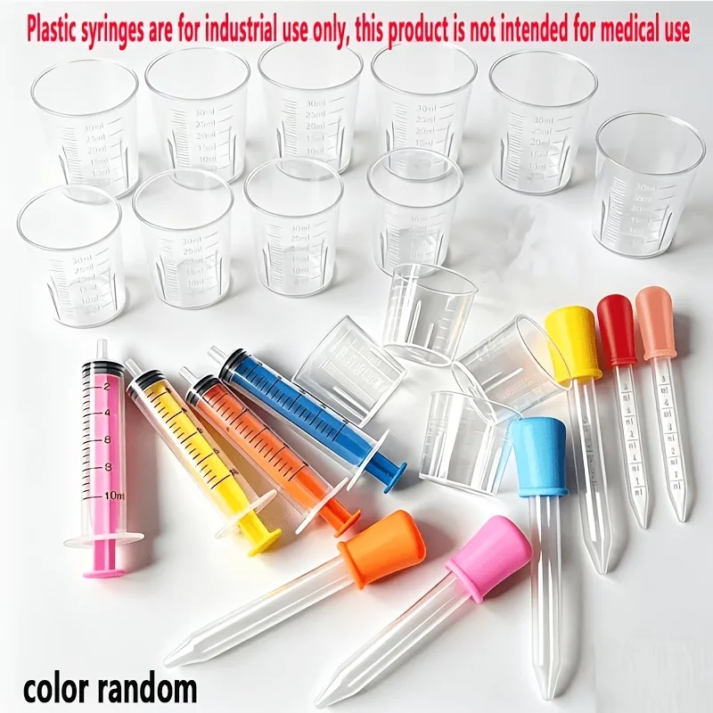 A Set of 23 Pieces of Scientific Laboratory Measurement Tools, Suitable for Scientific Education, Experimental Operation