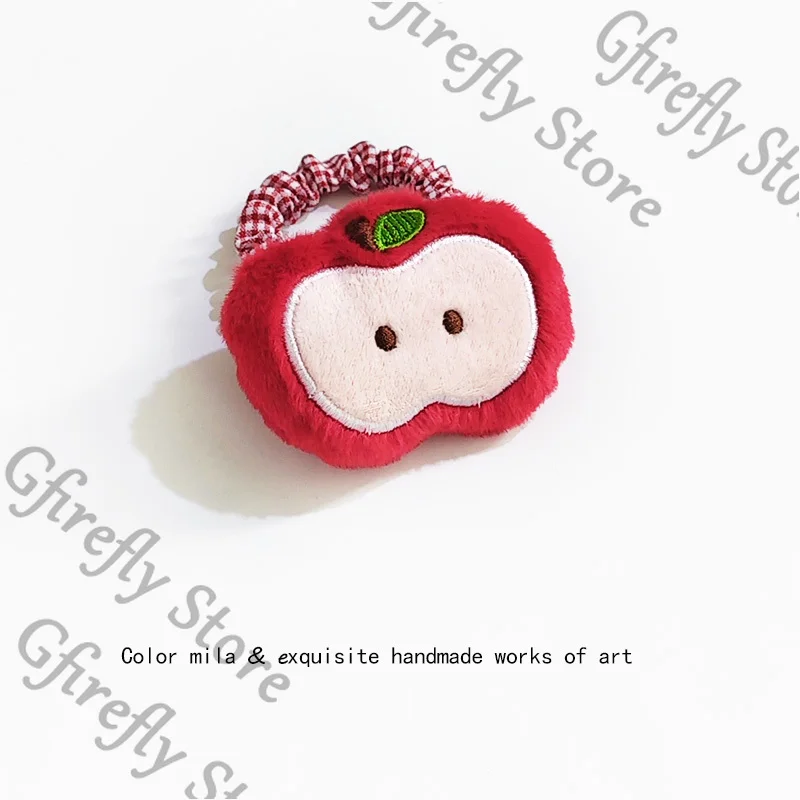 

Love and Deepspace Caleb Hair Tie Cosplay Colleagues Anime Scrunchie Ponytail Holder Rubber Band Trailing Apple Accessory Gift