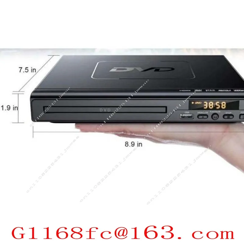 High Definition Mini Cd Player Dvd225 Home Dvd Player Evd Player