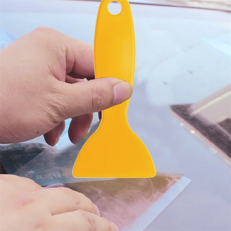 Autofolien-Schaber, Kunststoffschaber, Spachtel, flexibler Farbspachtel, Luftblasenentferner, Aufkleber-Installationswerkzeug – Detail 2
