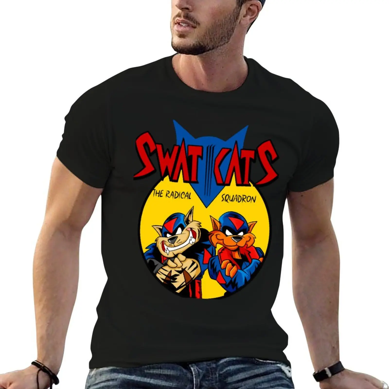 

Swat kats Essential T-Shirt anime tshirt cotton t shirt man t shirts for man graphic vintage T-Shirt
