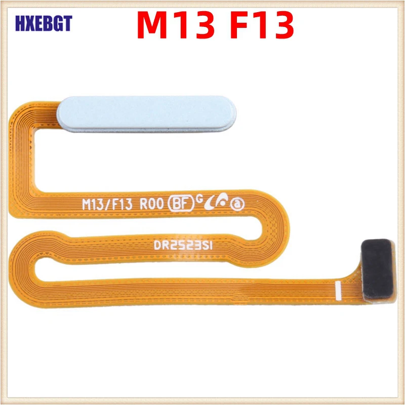 Power Button Fingerprint Flex Cable For Samsung Galaxy M13 M135 F13 Touch ID Connect Flex Cable Replacement Part